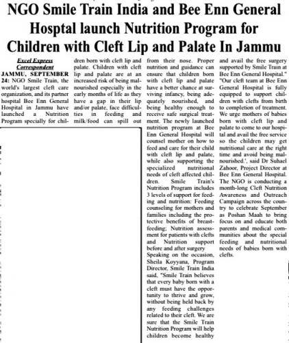 SmileTrainIndia-Jammu25September2021TheExcelExpressPg11